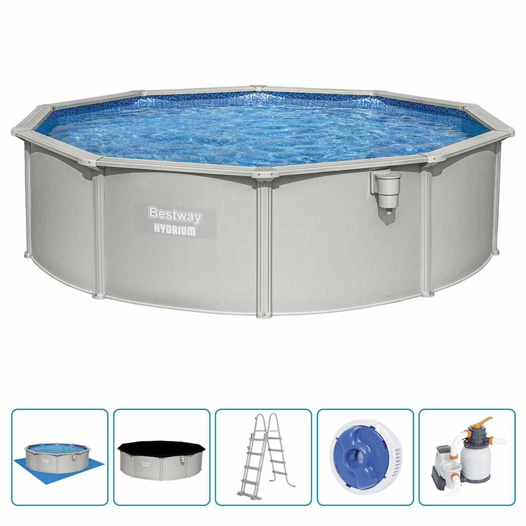 Bestway hydrium swimmingpoolsæt 460x120 cm - number 2.