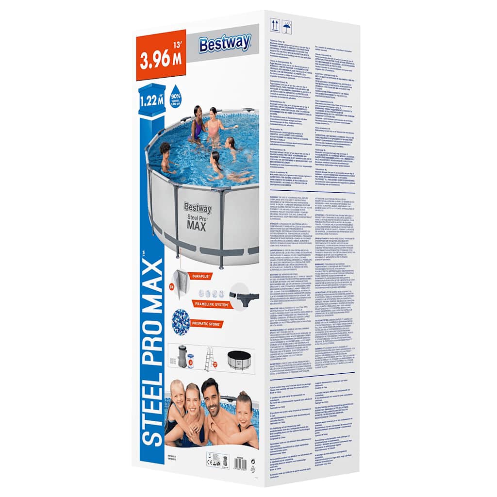 Bestway steel pro max swimmingpoolsæt 396x122 cm - number 10.