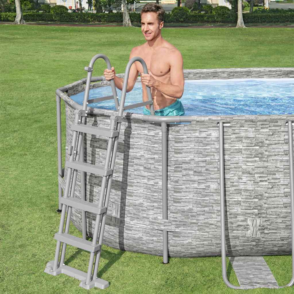 Bestway power steel swim vista series swimmingpoolsæt 549x274x122 cm - number 10.