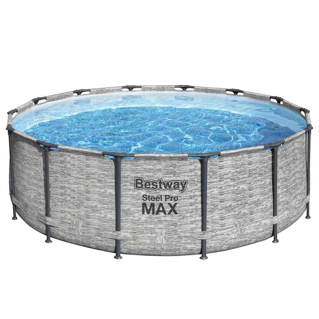 Bestway power steel swimmingpool 427x122 cm - number 3.