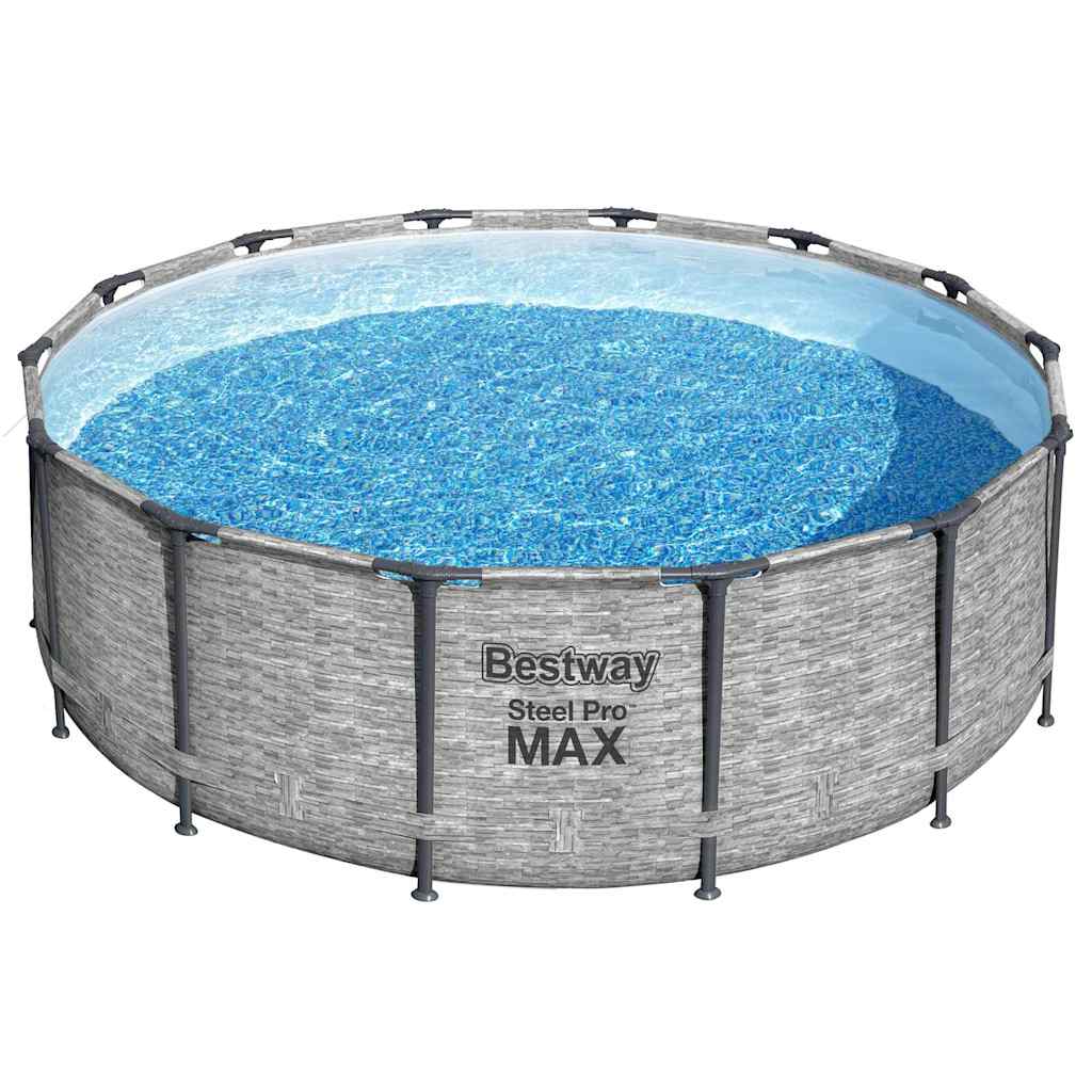 Bestway power steel swimmingpool 427x122 cm - number 4.