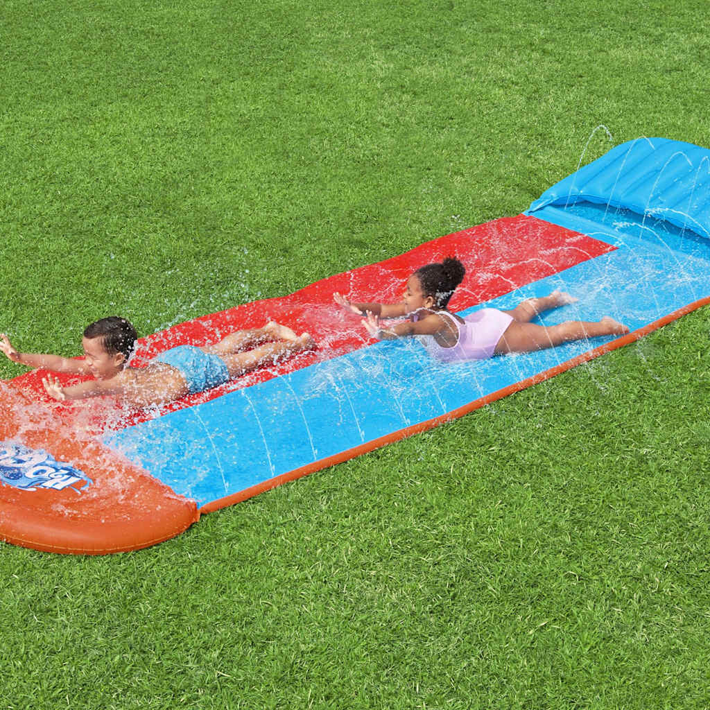 Bestway h2ogo water slide tsunami splash ramp double glide cours - ooo 1 - number 4.