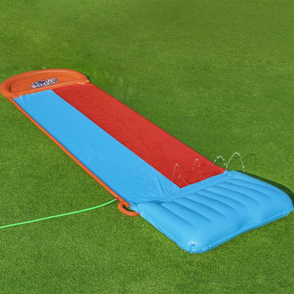 Bestway h2ogo water slide tsunami splash ramp double glide cours - ooo 1 - number 8.