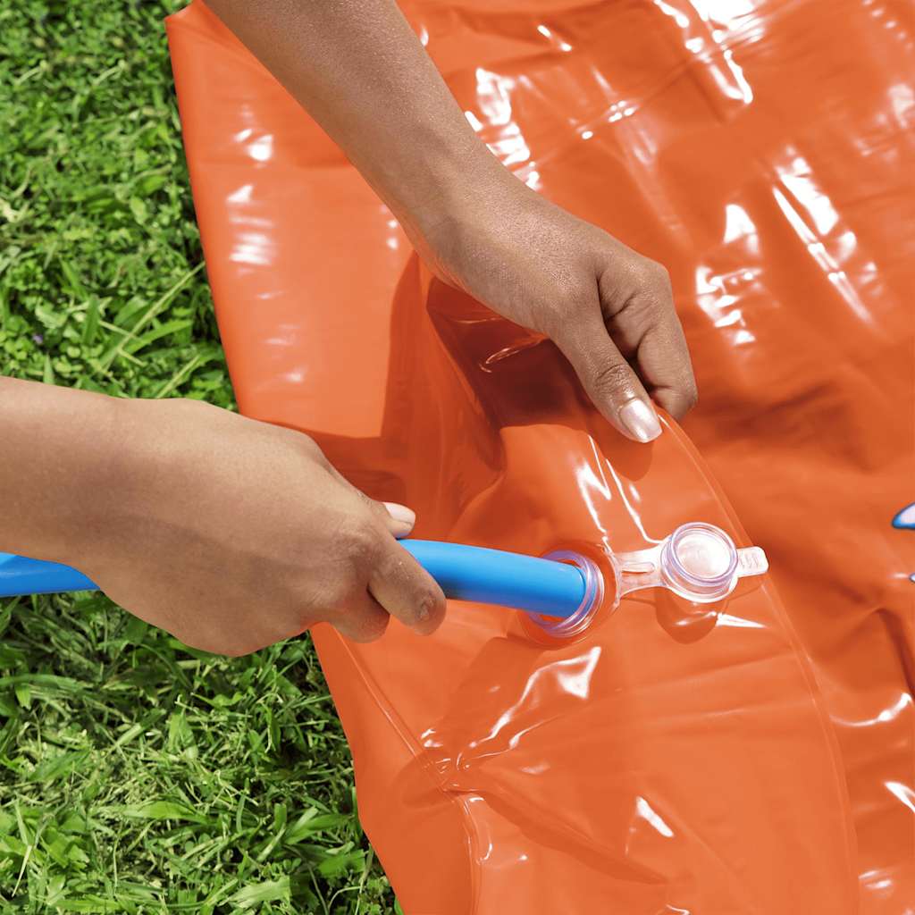 Bestway h2ogo water slide tsunami splash ramp double glide cours - ooo 1 - number 10.