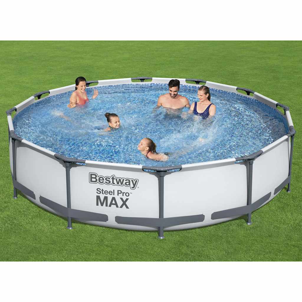 Bestway steel pro max swimmingpoolsæt 366x76 cm - number 1.