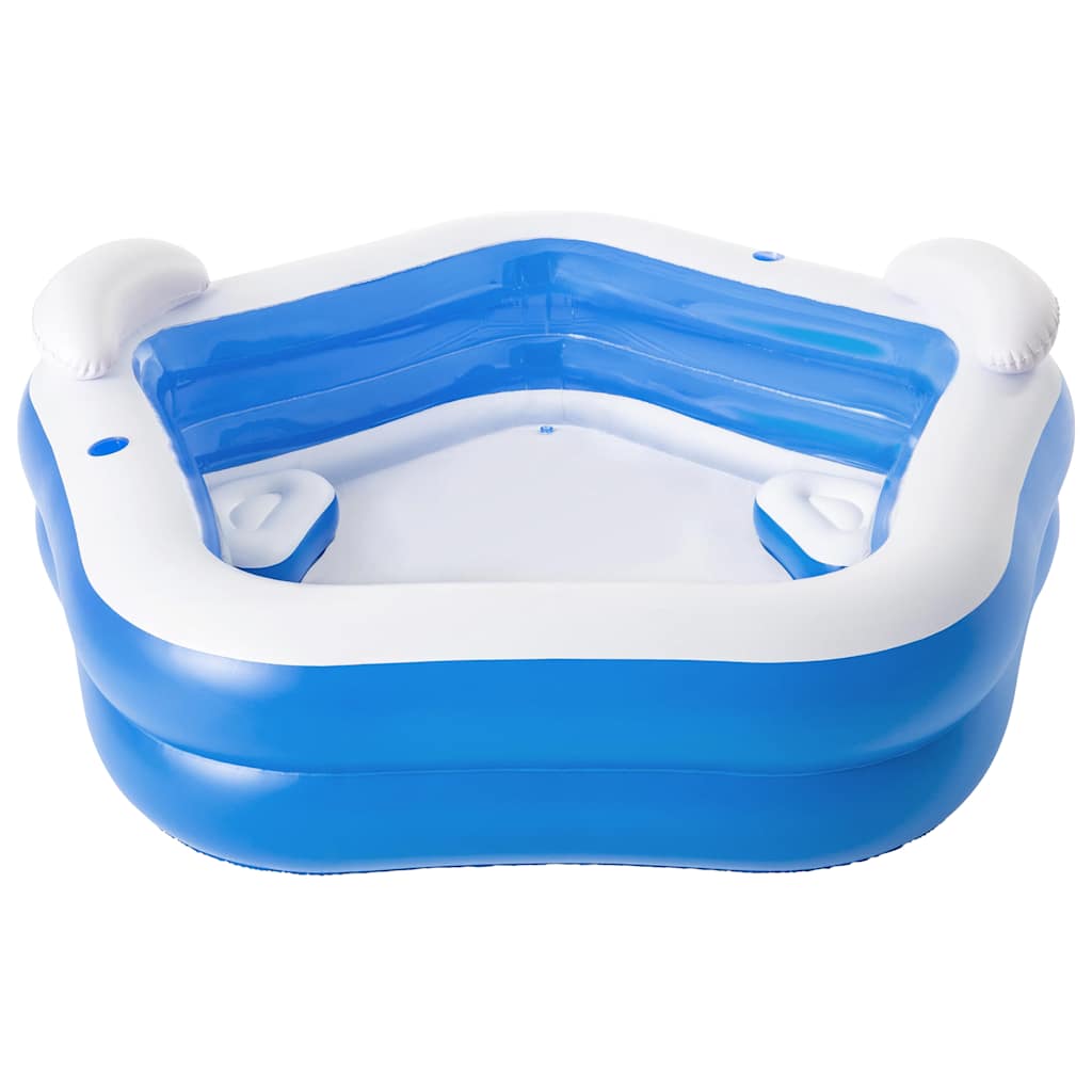 Piscine familiale bestway fun lounge 213x206x69 cm - number 2.