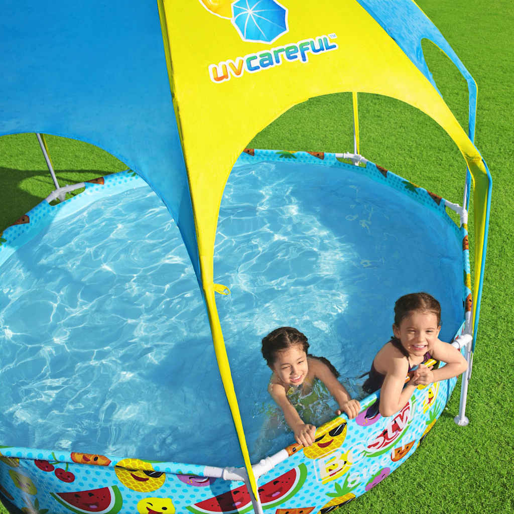 Piscina infantil independiente bestway steel pro uv care 244x51 cm - number 6.