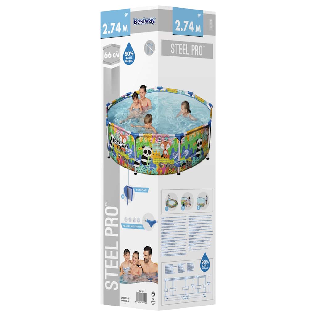Bestway steel pro max swimmingpool 274x66 cm - number 3.