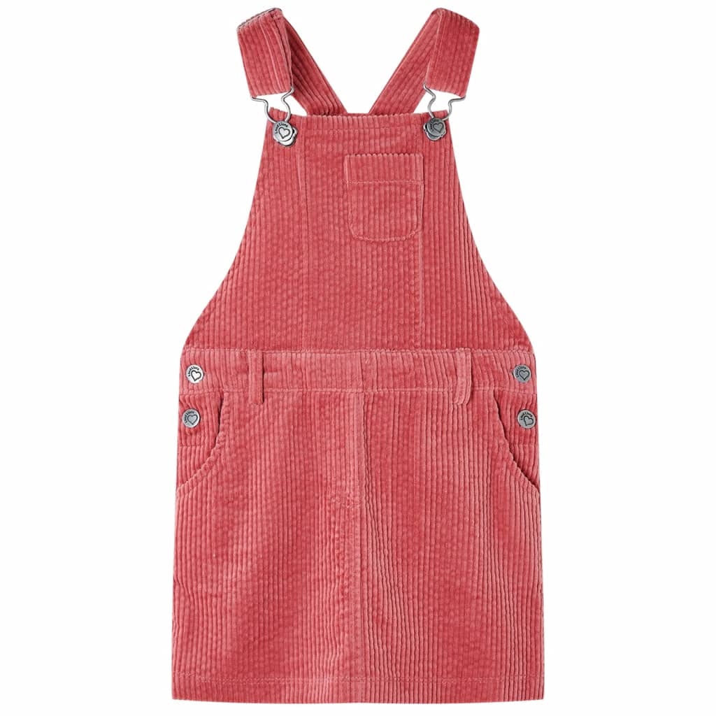 Robe pour enfant taille 92 chemin de fer velours rose - rose clair, 92 (1 5-2 ans) - number 1.