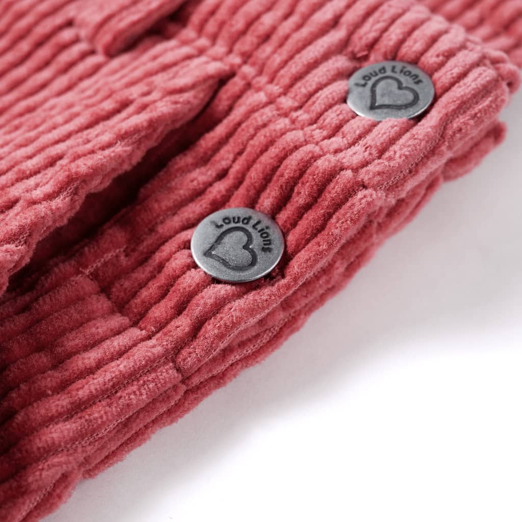 Robe pour enfant taille 92 chemin de fer velours rose - rose clair, 92 (1 5-2 ans) - number 5.