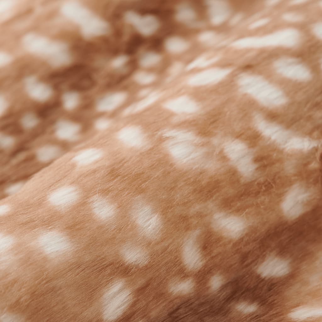 Veste pour enfant taille 92 imitation fourrure cognac - 92 (1 5-2 ans) - number 6.