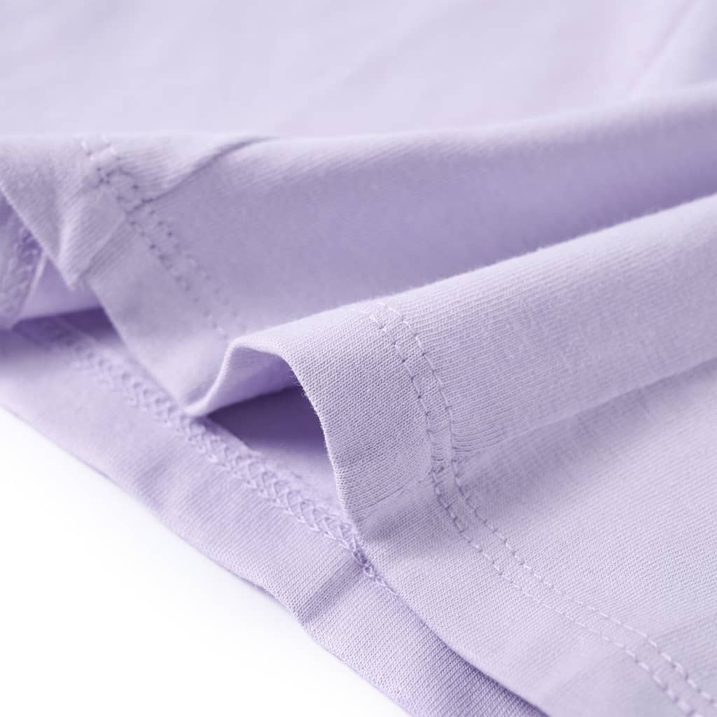 T-shirt à manches longues pour enfant taille 92 violet clair - violet, 92 (1 5-2 ans) - number 6.