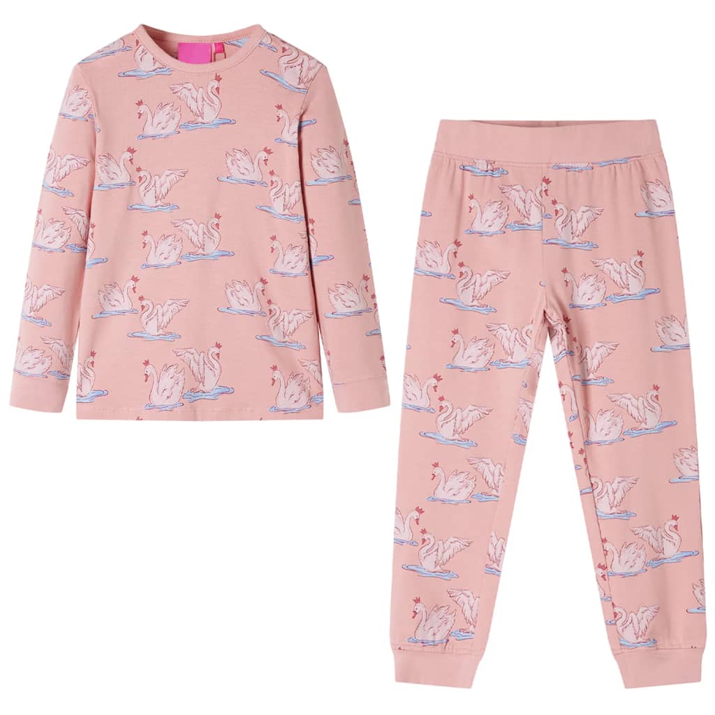 Pyjama pour enfant taille 92 rose - 92 (1 5-2 ans) - number 1.