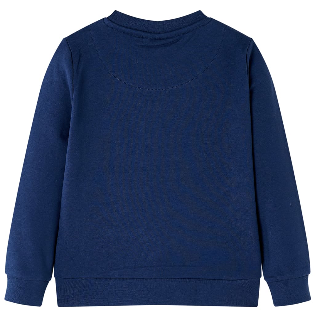 Sweat pour enfant taille 92 bleu marine - 92 (1 5-2 ans) - number 2.