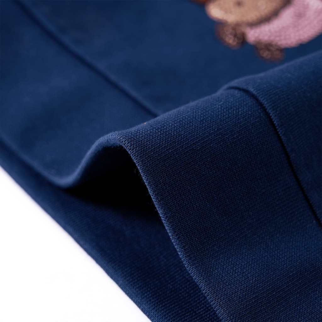 Sweat pour enfant taille 92 bleu marine - 92 (1 5-2 ans) - number 6.