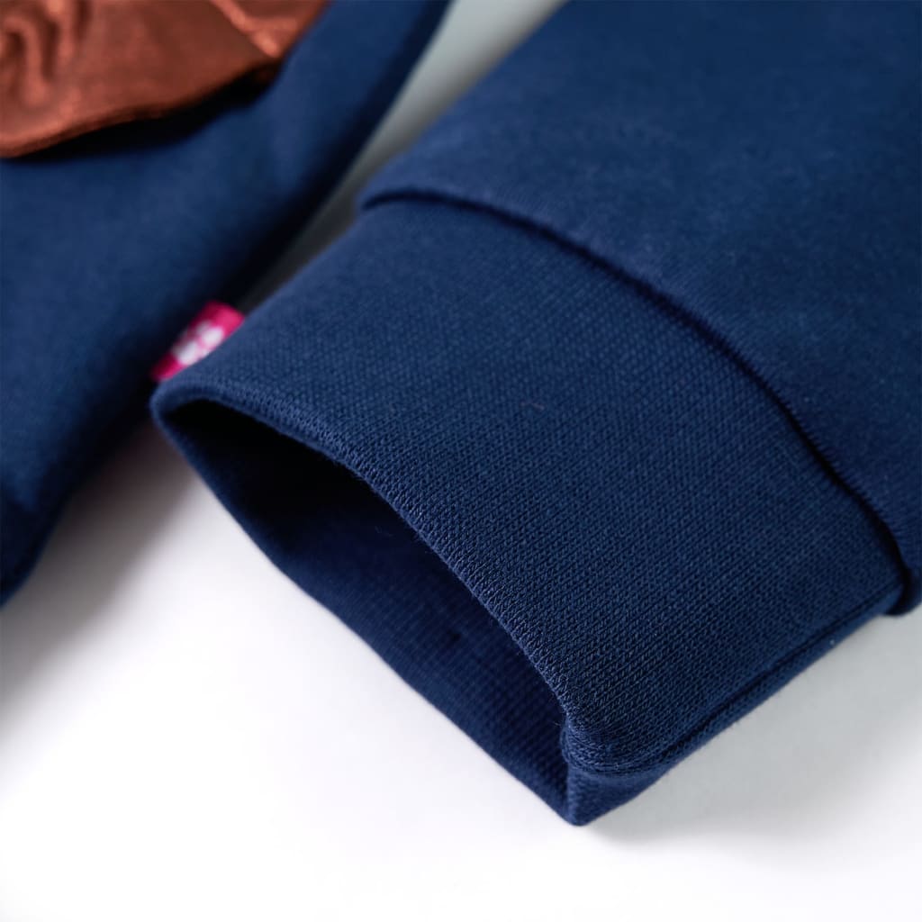 Sweat pour enfant taille 92 bleu marine - 92 (1 5-2 ans) - number 5.