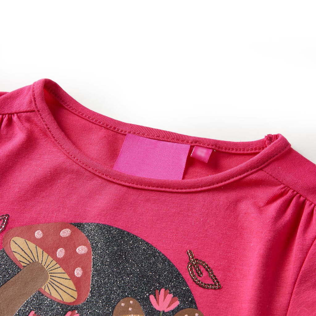 T-shirt à manches longues pour enfant taille 92 rose - rose clair, 92 (1 5-2 ans) - number 3.