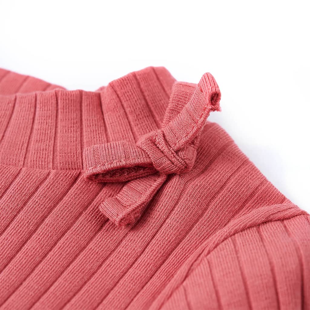 T-shirt à manches longues pour enfant taille 92 - vieux rose, 92 (1 5-2 ans) - number 4.