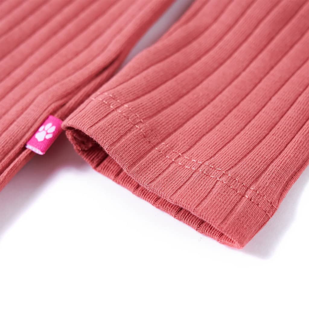 T-shirt à manches longues pour enfant taille 92 - vieux rose, 92 (1 5-2 ans) - number 5.