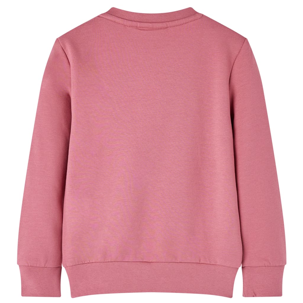 Sweat-shirt pour enfant taille 92 rose - 92 (1 5-2 ans) - number 2.