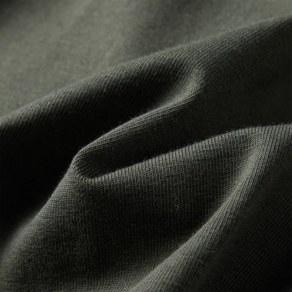 T-shirt à manches longues pour enfant taille 92 - kaki, 92 (1 5-2 ans) - number 7.