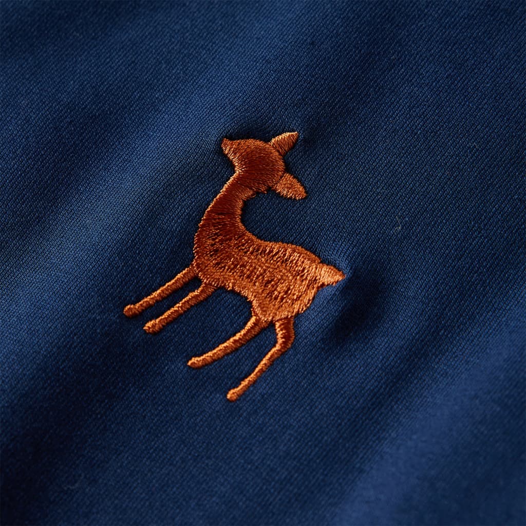 Robe à manches longues pour enfant taille 92 bleu marine - 92 (1 5-2 ans) - number 5.