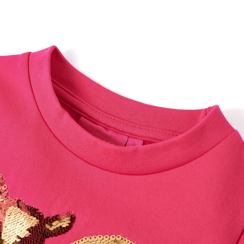 Sweat-shirt pour enfant taille 92 rose - 92 (1 5-2 ans) - number 3.