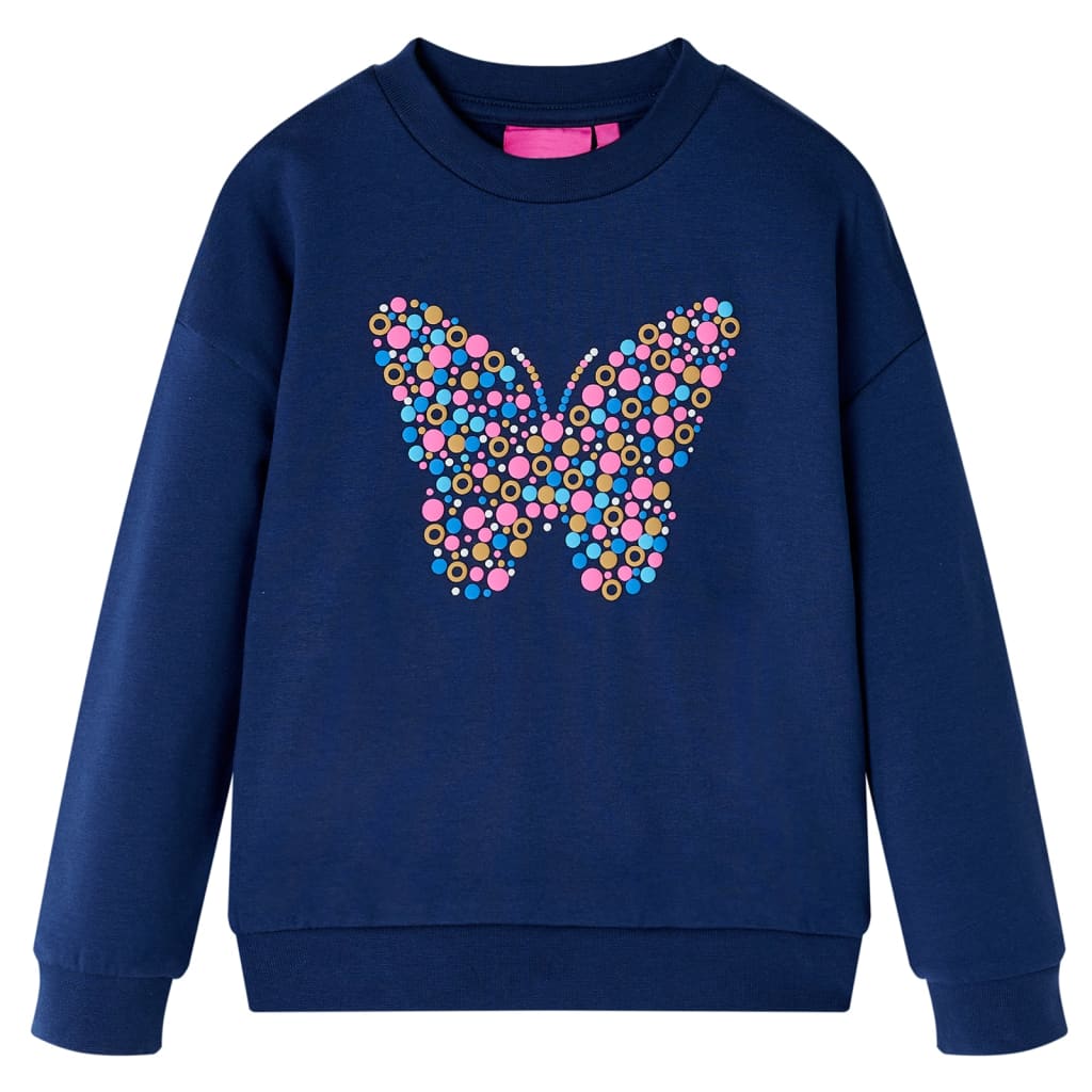 Sweat pour enfant taille 92 bleu marine - 92 (1 5-2 ans) - number 1.