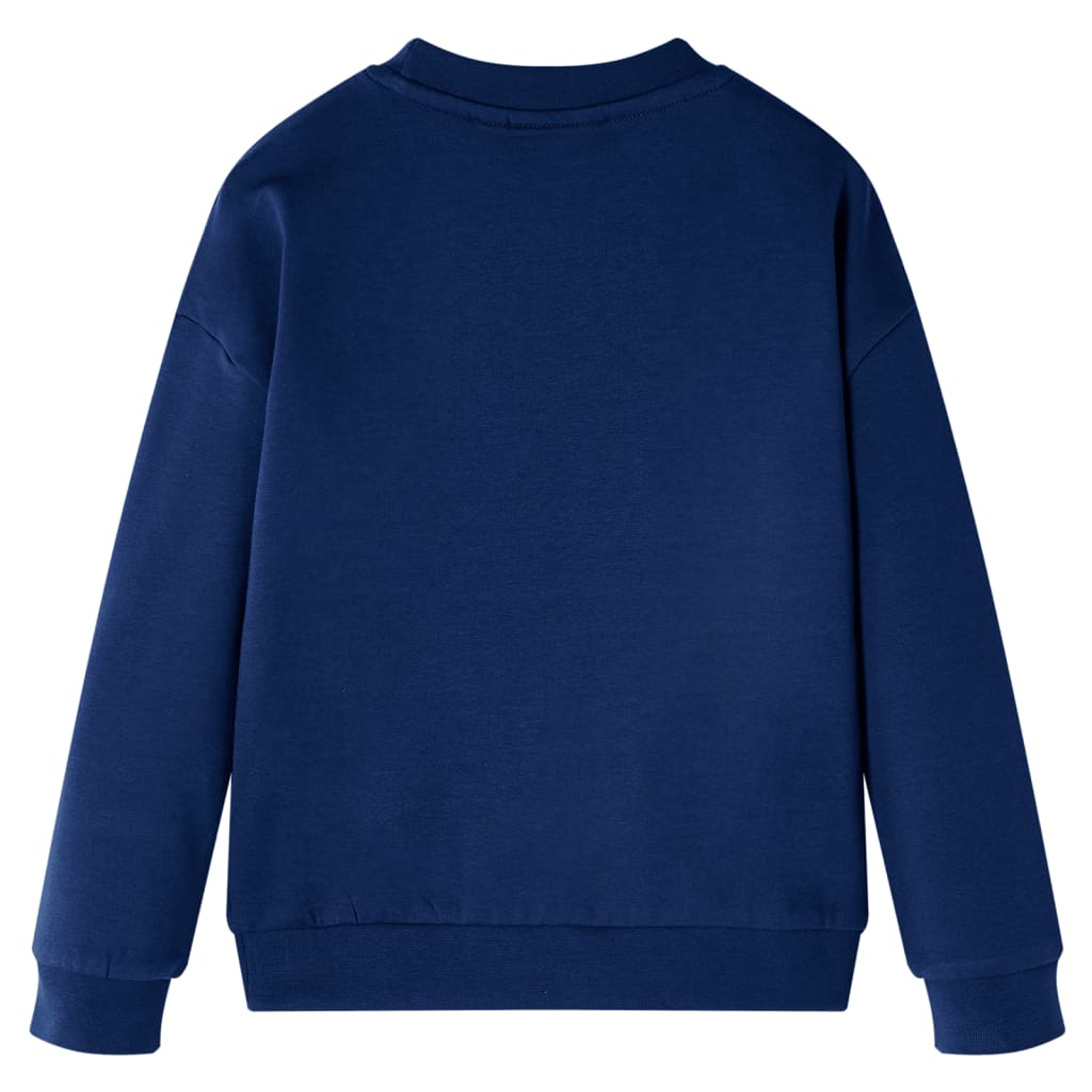 Sweat pour enfant taille 92 bleu marine - 92 (1 5-2 ans) - number 2.