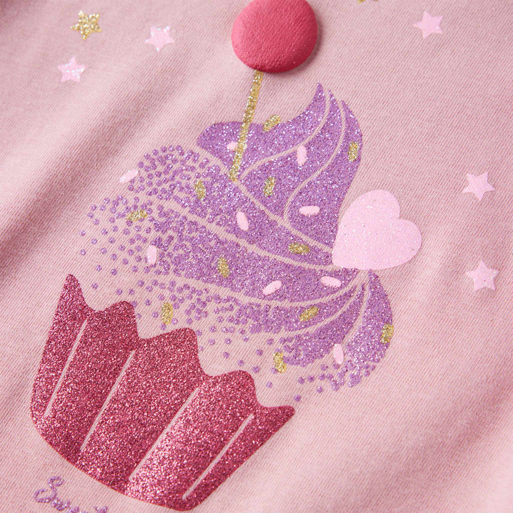 T-shirt à manches longues pour enfant taille 92 rose - rose clair, 92 (1 5-2 ans) - number 4.