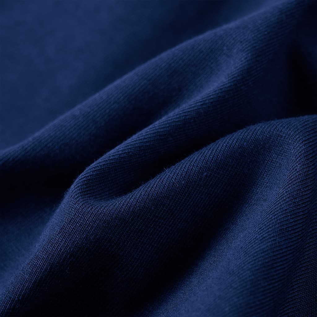 T-shirt manches longues pour enfant taille 92 bleu marine - rose, 128 (7-8 ans) - number 7.