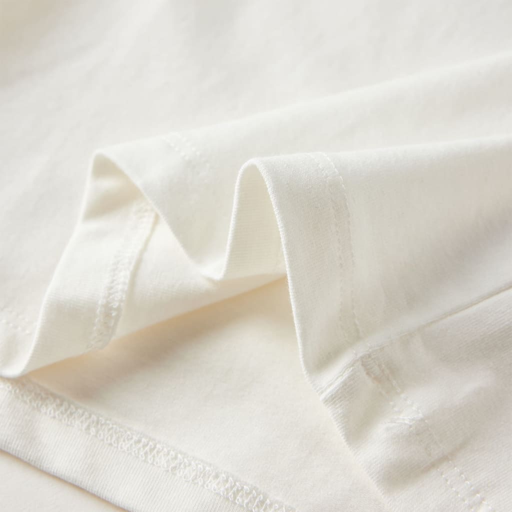 T-shirt manches longues pour enfant taille 92 écru - naturel, 92 (1 5-2 ans) - number 6.
