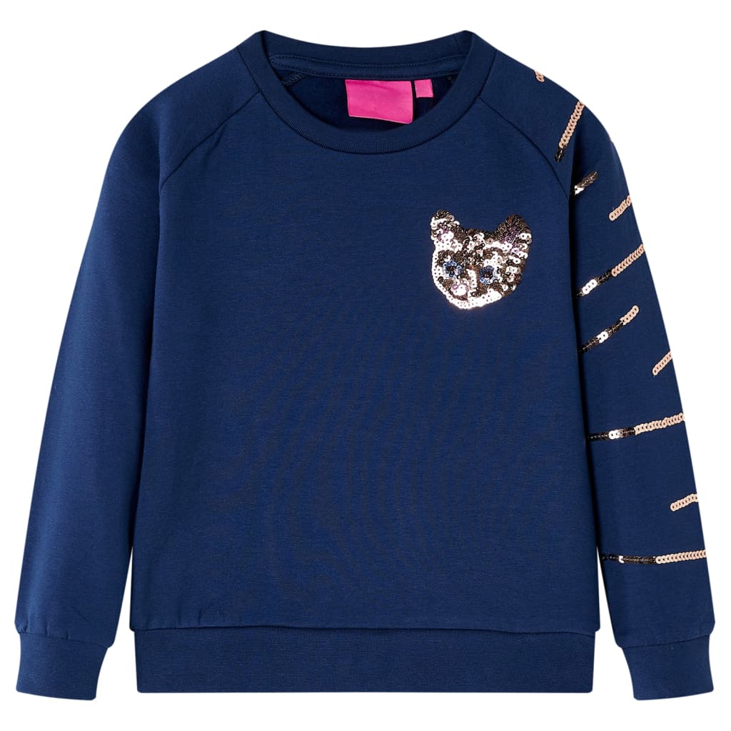Sweat pour enfant taille 92 bleu marine - 92 (1 5-2 ans) - number 1.