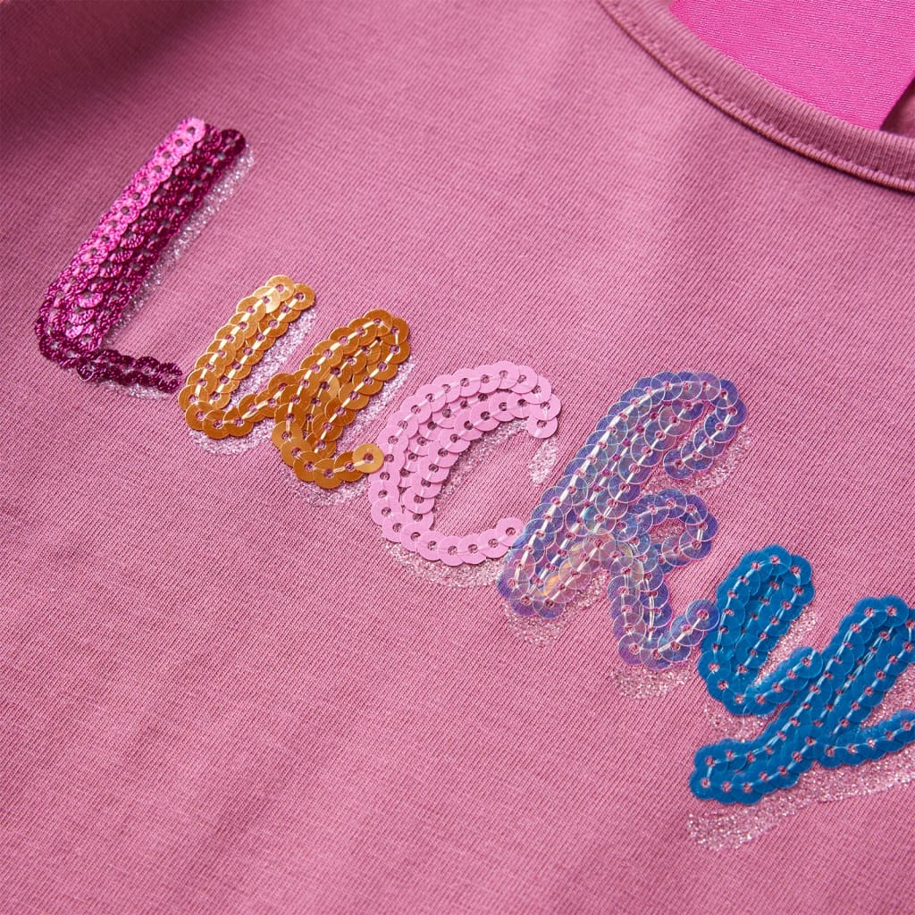 T-shirt à manches longues pour enfant taille 92 - rose, 92 (1 5-2 ans) - number 4.