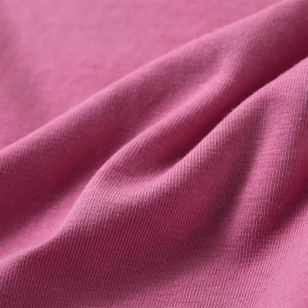 T-shirt à manches longues pour enfant taille 92 - rose, 92 (1 5-2 ans) - number 7.