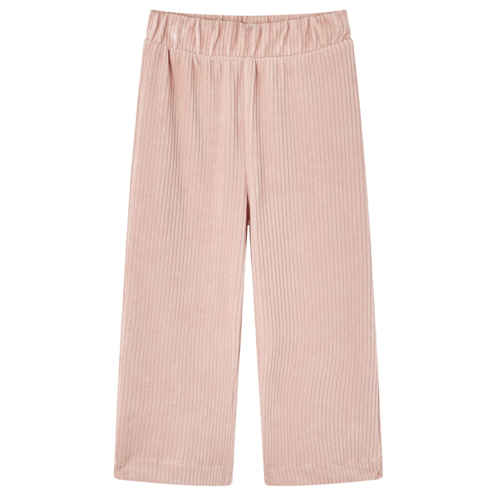 Pantalon en velours côtelé pour enfant taille 92 rose - rose clair, 92 (1 5-2 ans) - number 1.