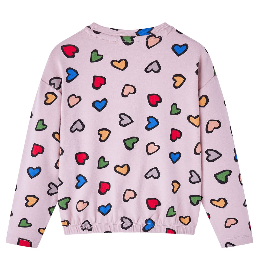 Sweat-shirt pour enfant taille 140 rose - 140 (9-10 ans) - number 2.