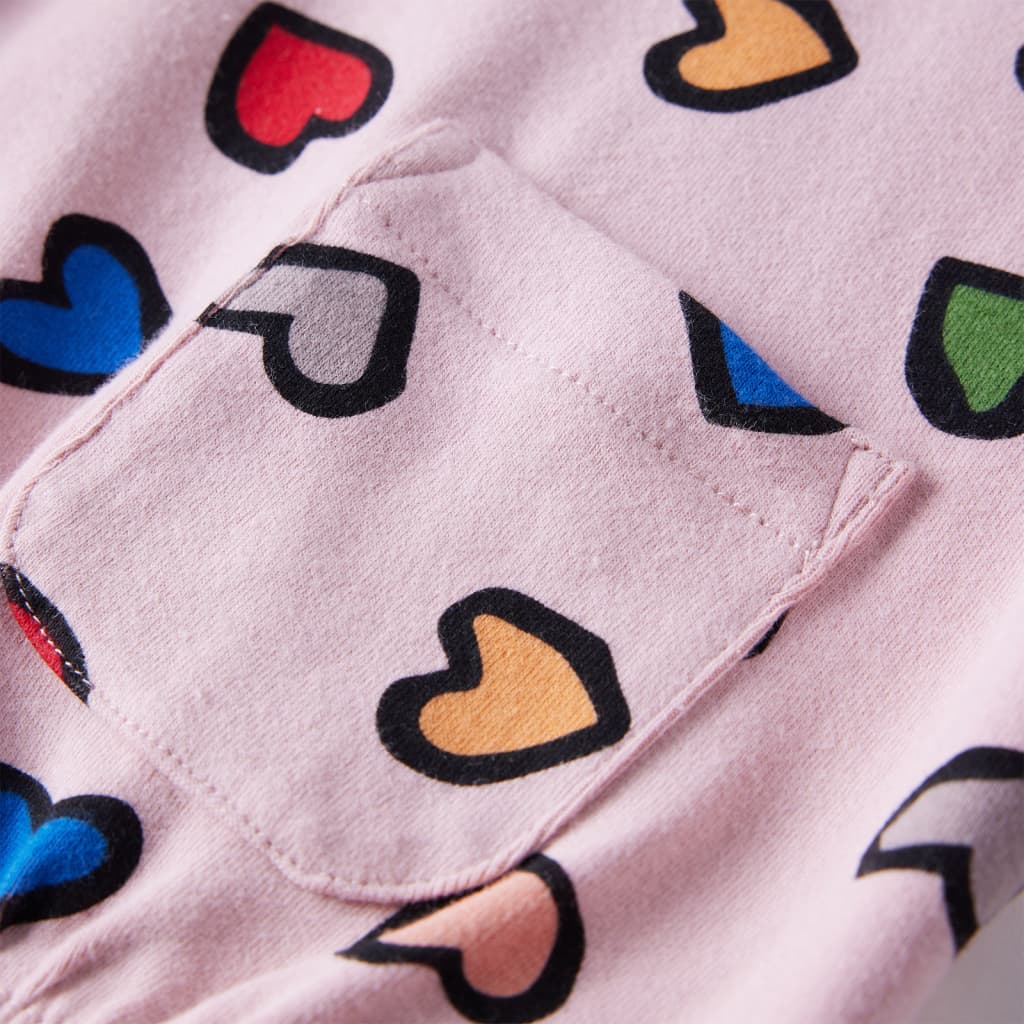 Sweat-shirt pour enfant taille 140 rose - 140 (9-10 ans) - number 4.