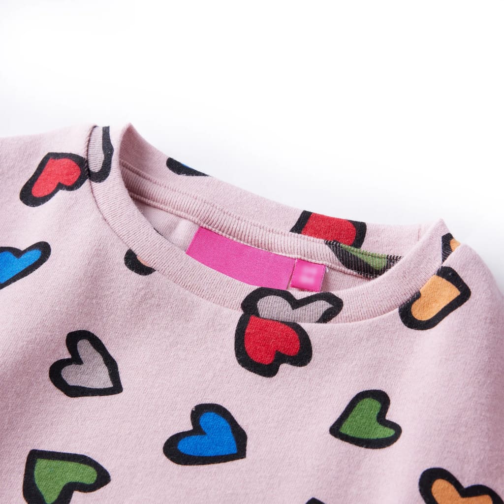 Sweat-shirt pour enfant taille 140 rose - 140 (9-10 ans) - number 3.