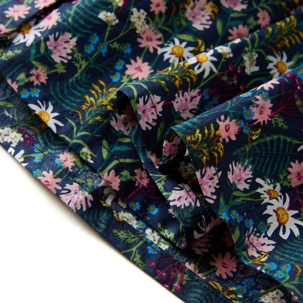 Robe à manches longues pour enfant taille 92 bleu foncé - 92 (1 5-2 ans) - number 6.