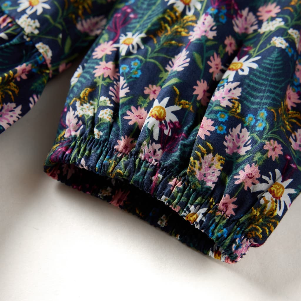 Robe à manches longues pour enfant taille 92 bleu foncé - 92 (1 5-2 ans) - number 5.