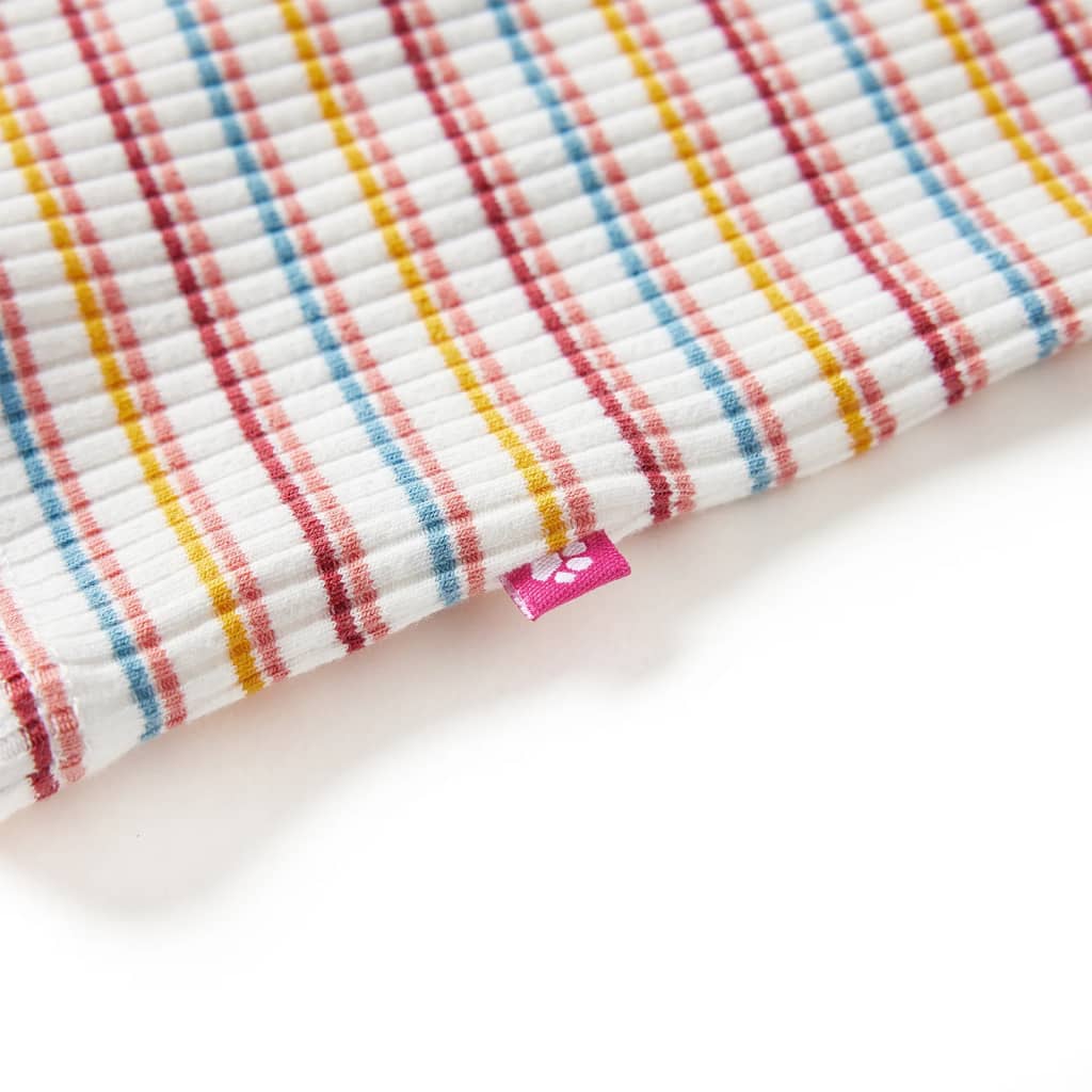 T-shirt manches longues pour enfant taille 92 col roulé fantaisie écru - ocre, 92 (1 5-2 ans) - number 4.