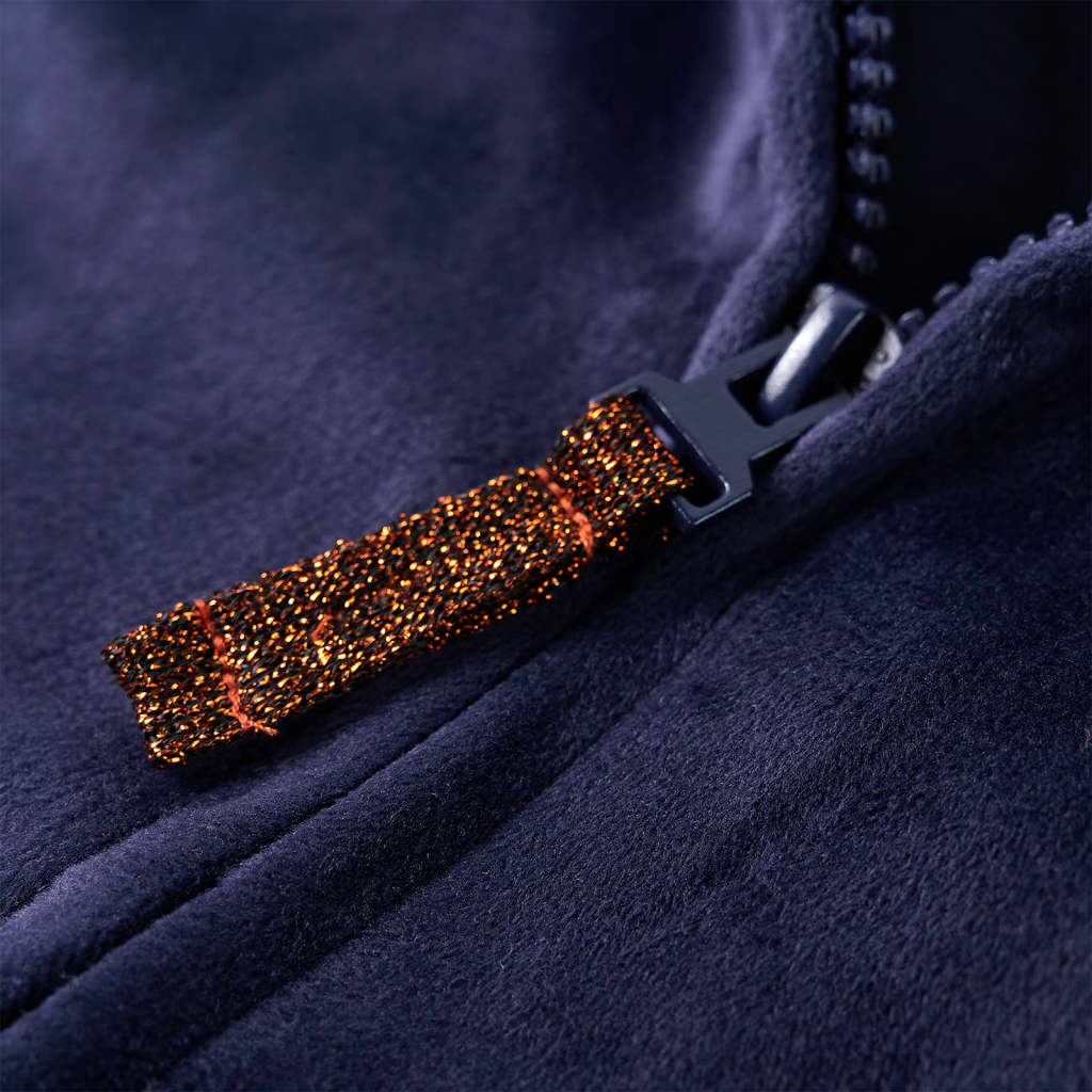 Veste à capuche pour enfant taille 92 bleu marine - 92 (1 5-2 ans) - number 5.