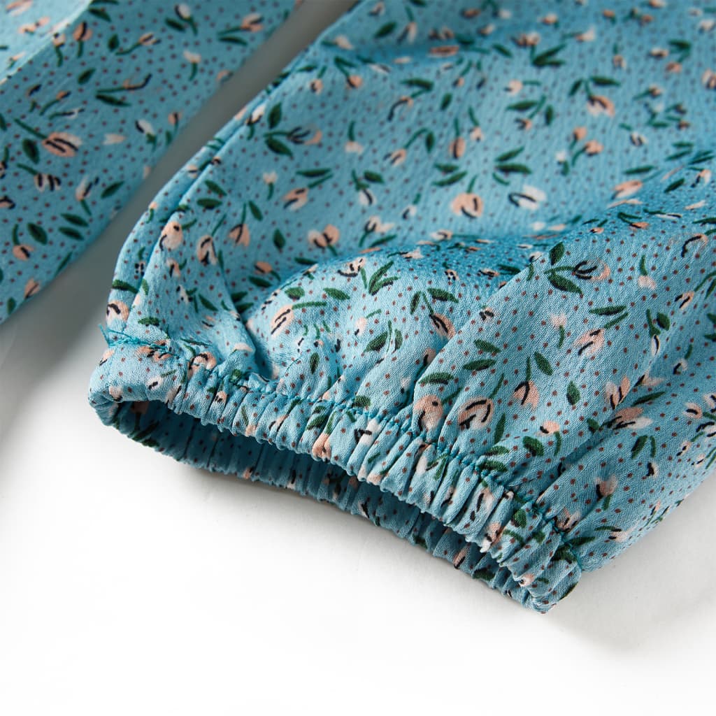 Robe à manches longues pour enfant taille 92 bleu - 92 (1 5-2 ans) - number 5.