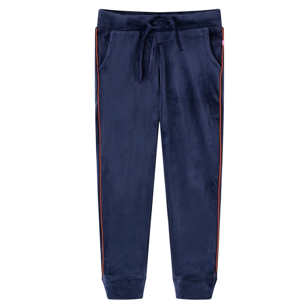 Pantalon jogging taille 92 bleu marine - 92 (1 5-2 ans) - number 1.