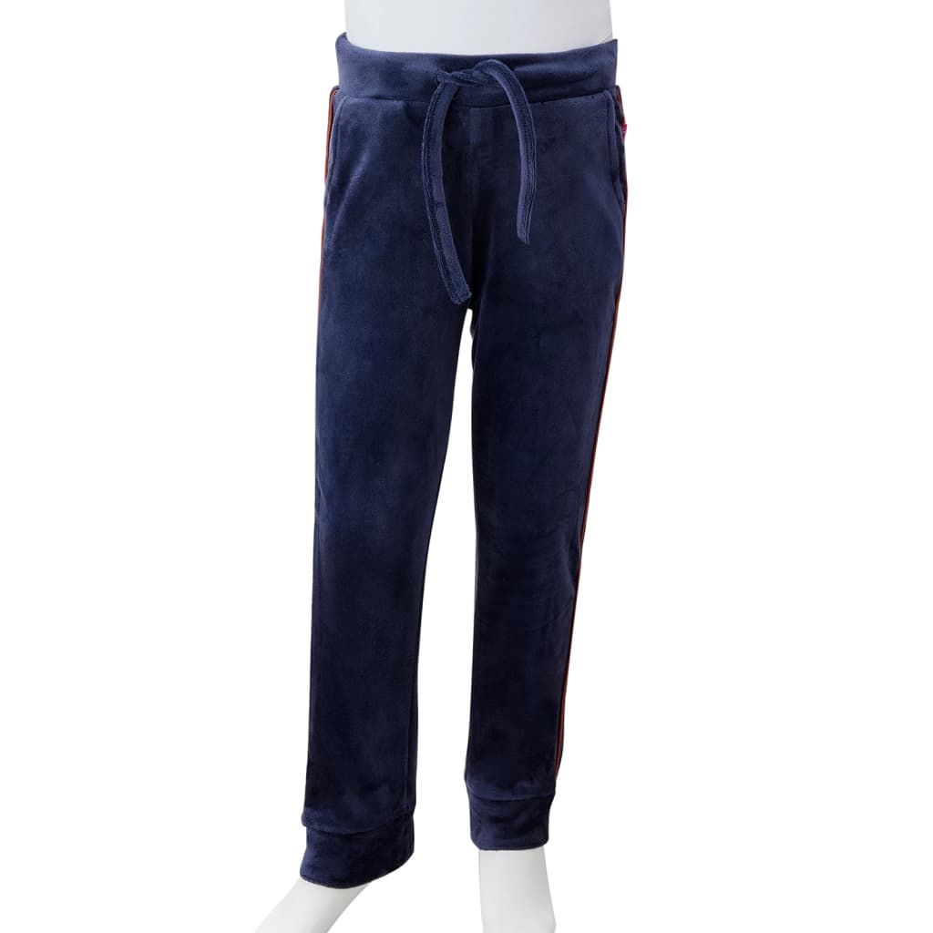 Pantalon jogging taille 92 bleu marine - 92 (1 5-2 ans) - number 8.