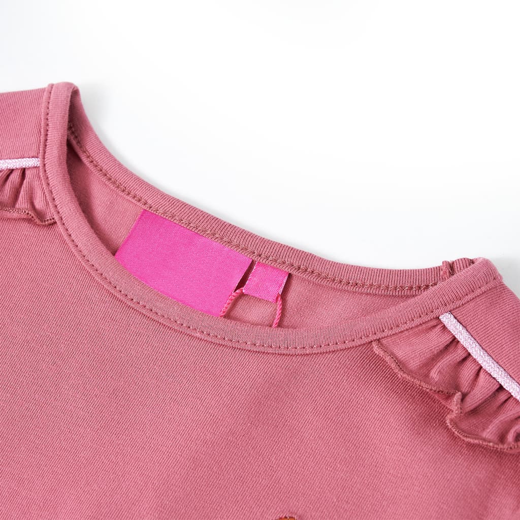 T-shirt à manches longues pour enfant taille 92 - rose, 92 (1 5-2 ans) - number 3.