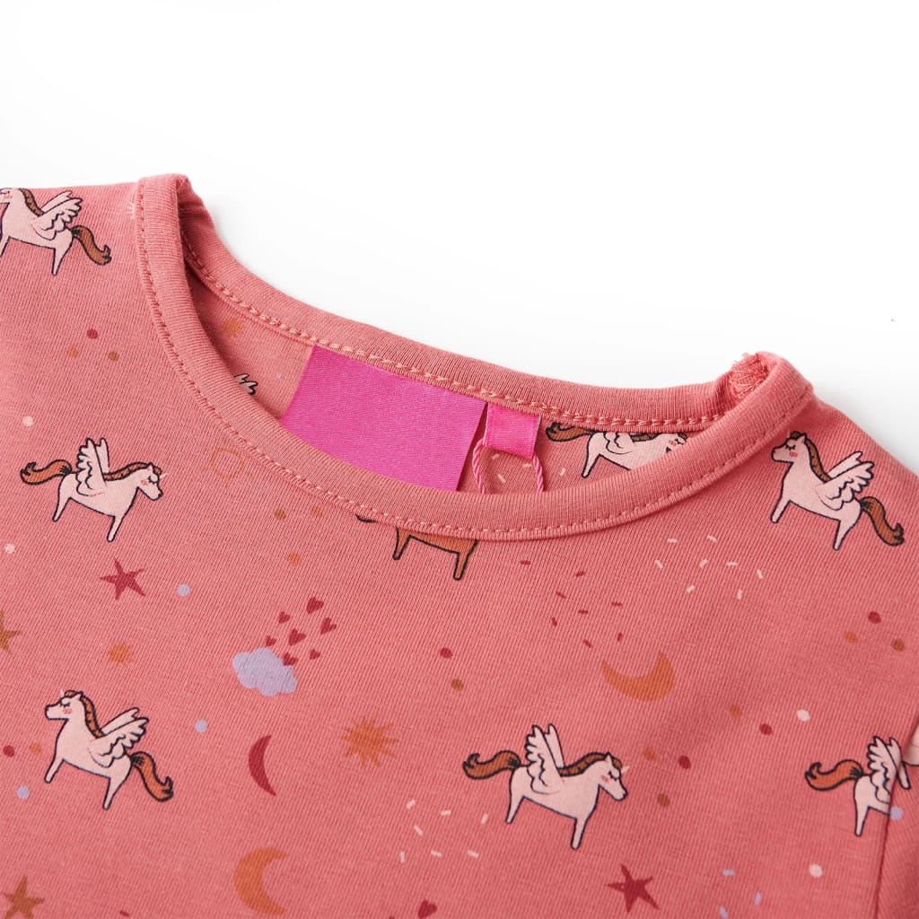 Pyjama pour enfant taille 92 vieux rose - 92 (1 5-2 ans) - number 6.