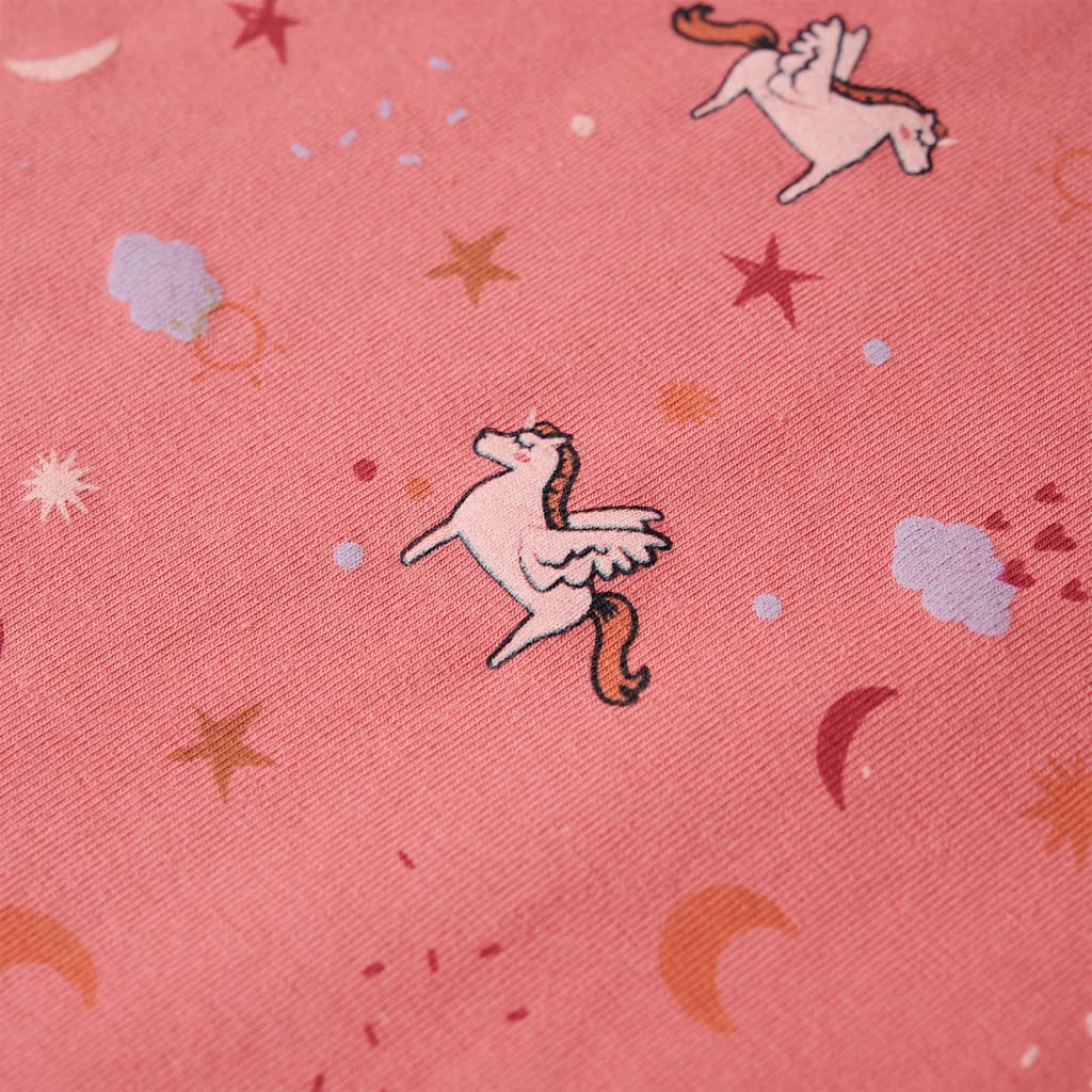 Pyjama pour enfant taille 92 vieux rose - 92 (1 5-2 ans) - number 7.