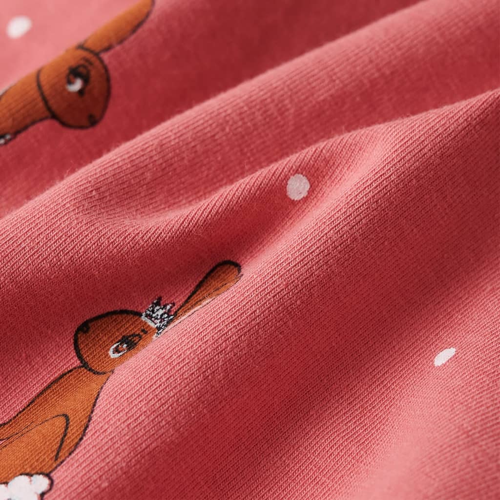 Grenouillère à capuche pour enfant taille 92 vieux rose - 92 (1 5-2 ans) - number 7.